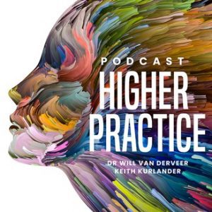 logo for the higher practice podcast